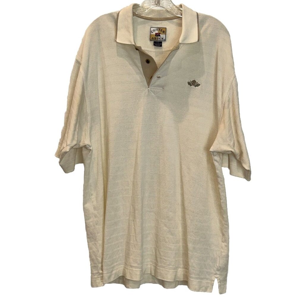 Cutter & Buck Polo Golf Shirt Men’s Large Short Sleeve